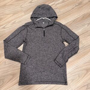 lululemon athletica Men's Charcoal Zip-Up Sweater